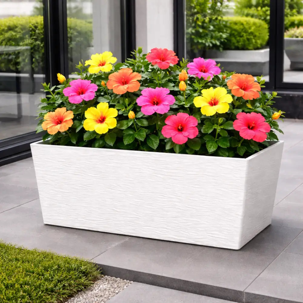 Jardinière plastique 100 cm