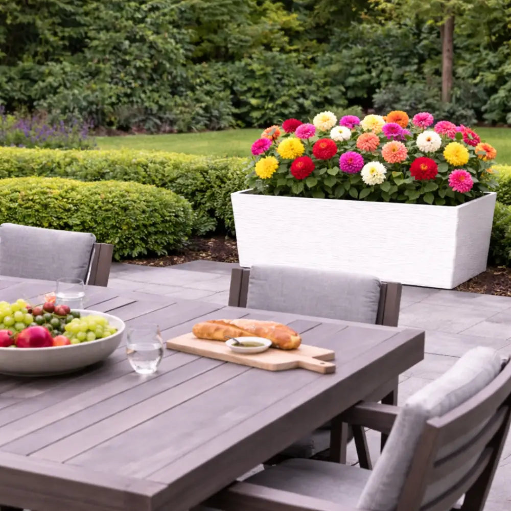 Jardinière plastique 100 cm