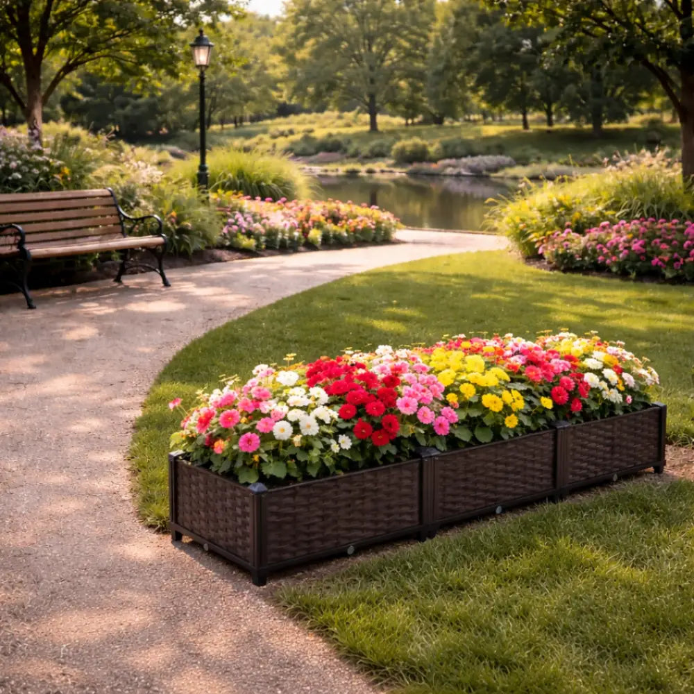 Jardinière plastique 120 cm