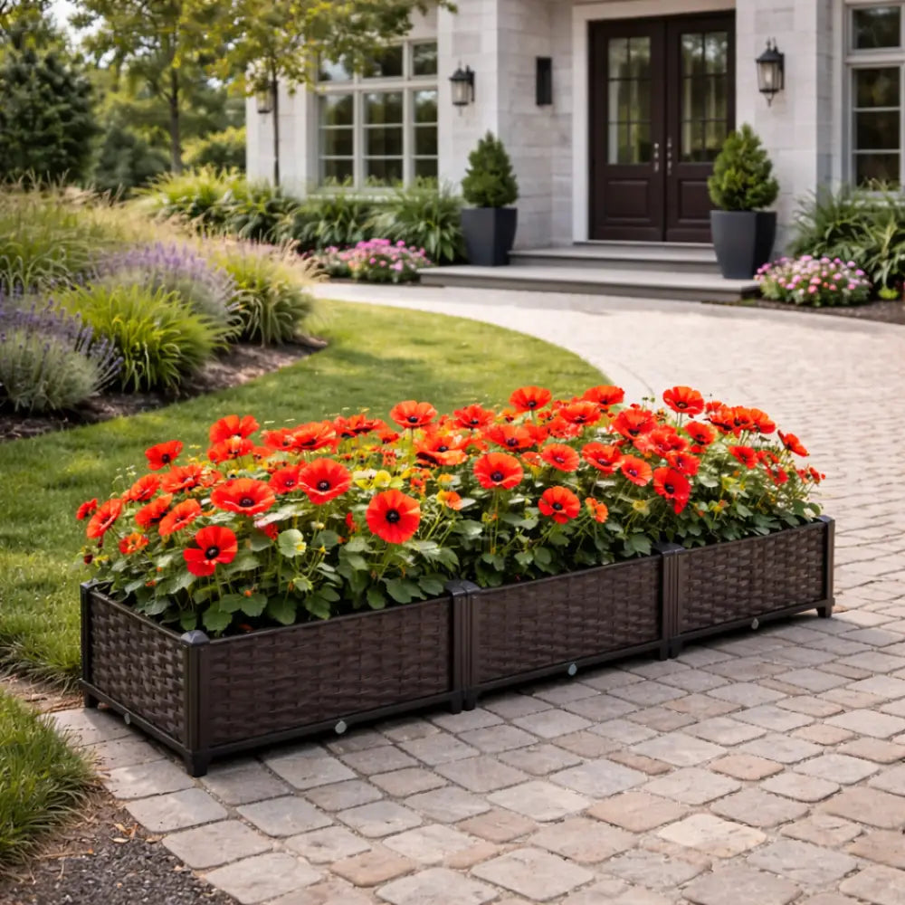 Jardinière plastique 120 cm