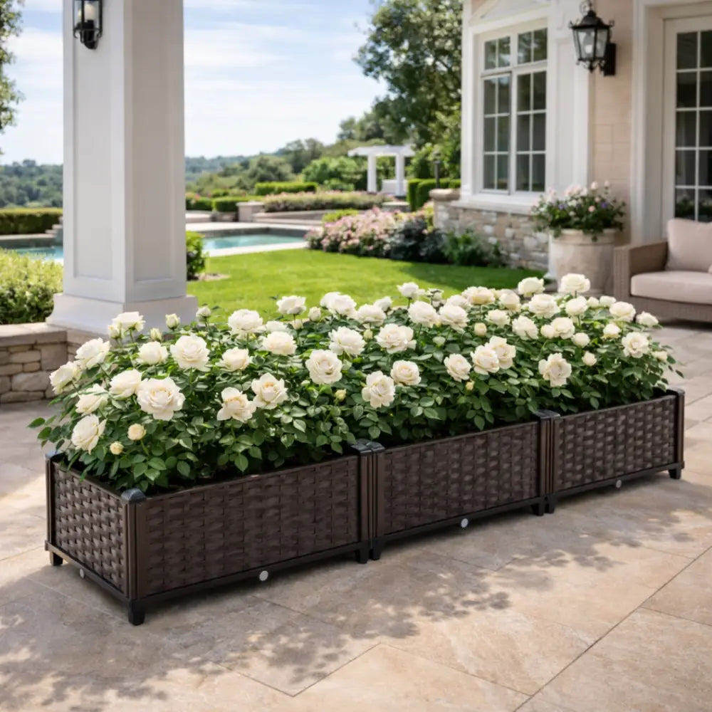 Jardinière plastique 120 cm