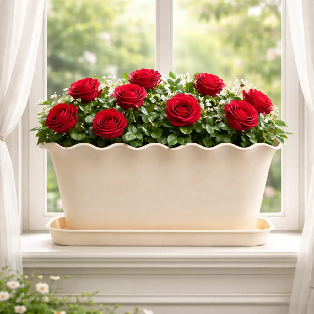 Jardinière plastique 30 cm