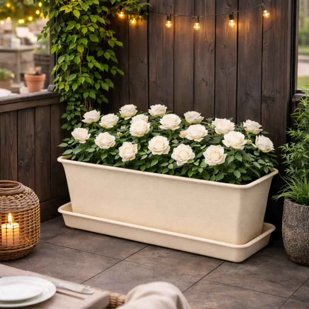 Jardinière plastique 40 cm