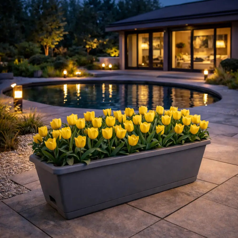 Jardinière plastique 60 cm