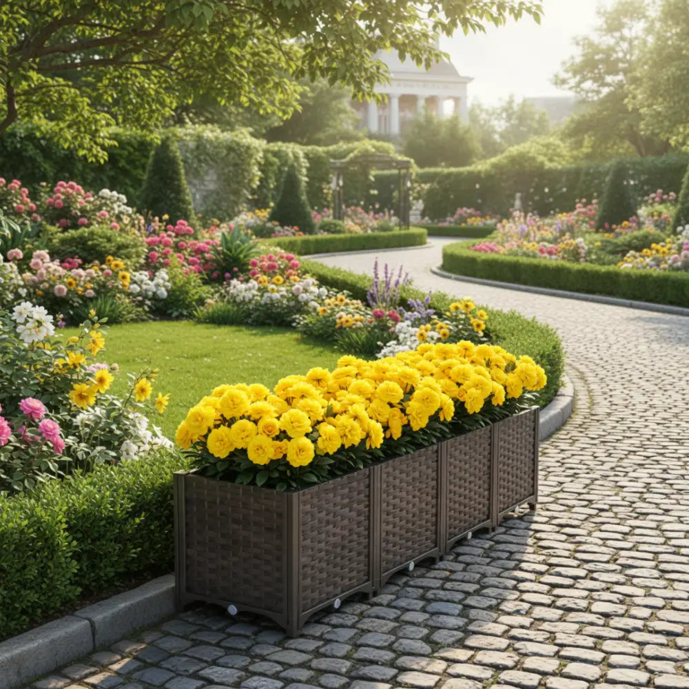 Jardinière plastique grande taille