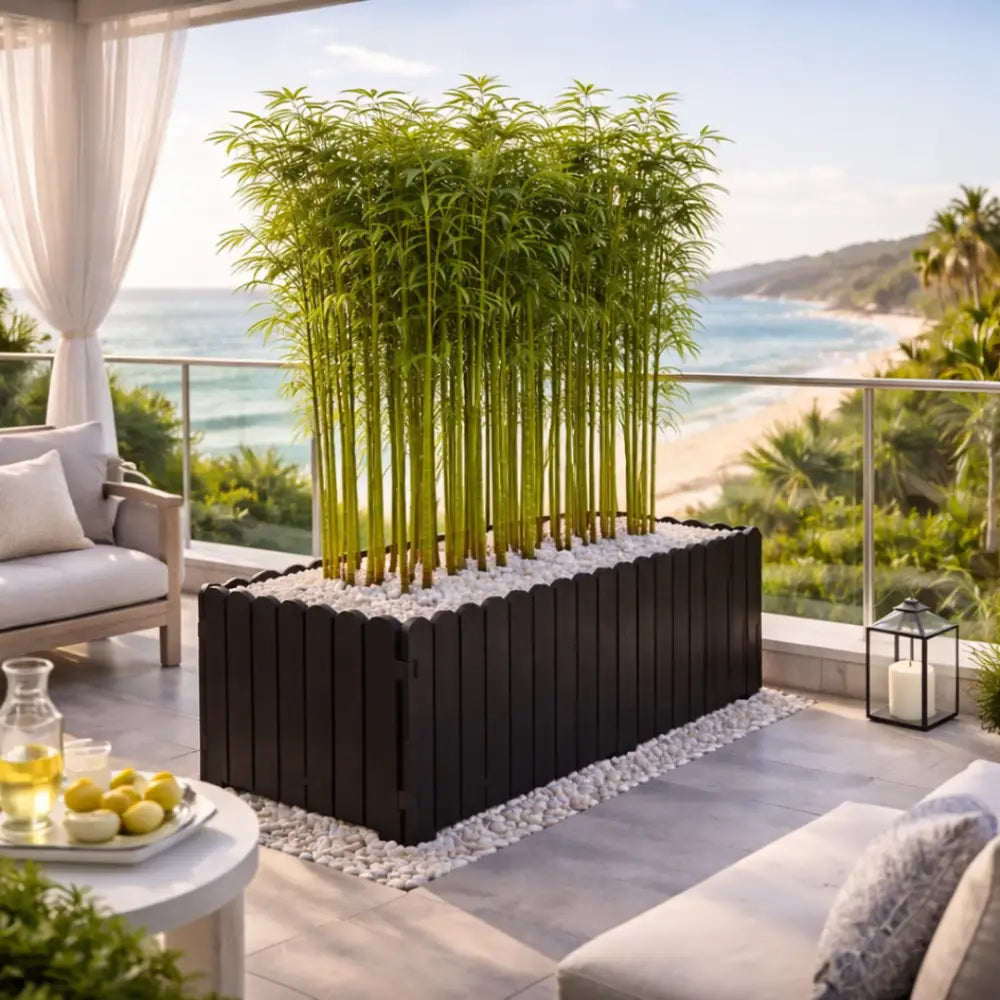 Jardinière pour bambou exterieur