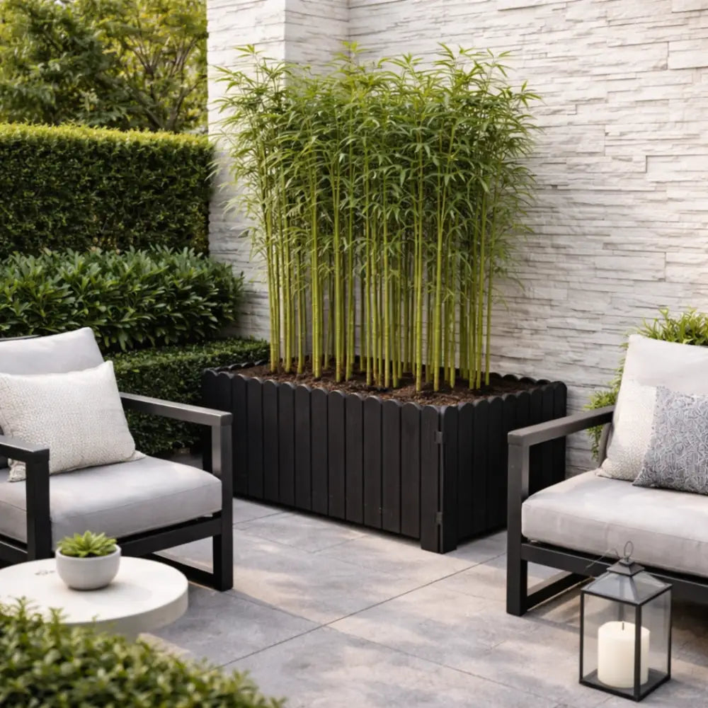 Jardinière pour bambou exterieur