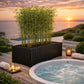 Jardinière pour bambou exterieur