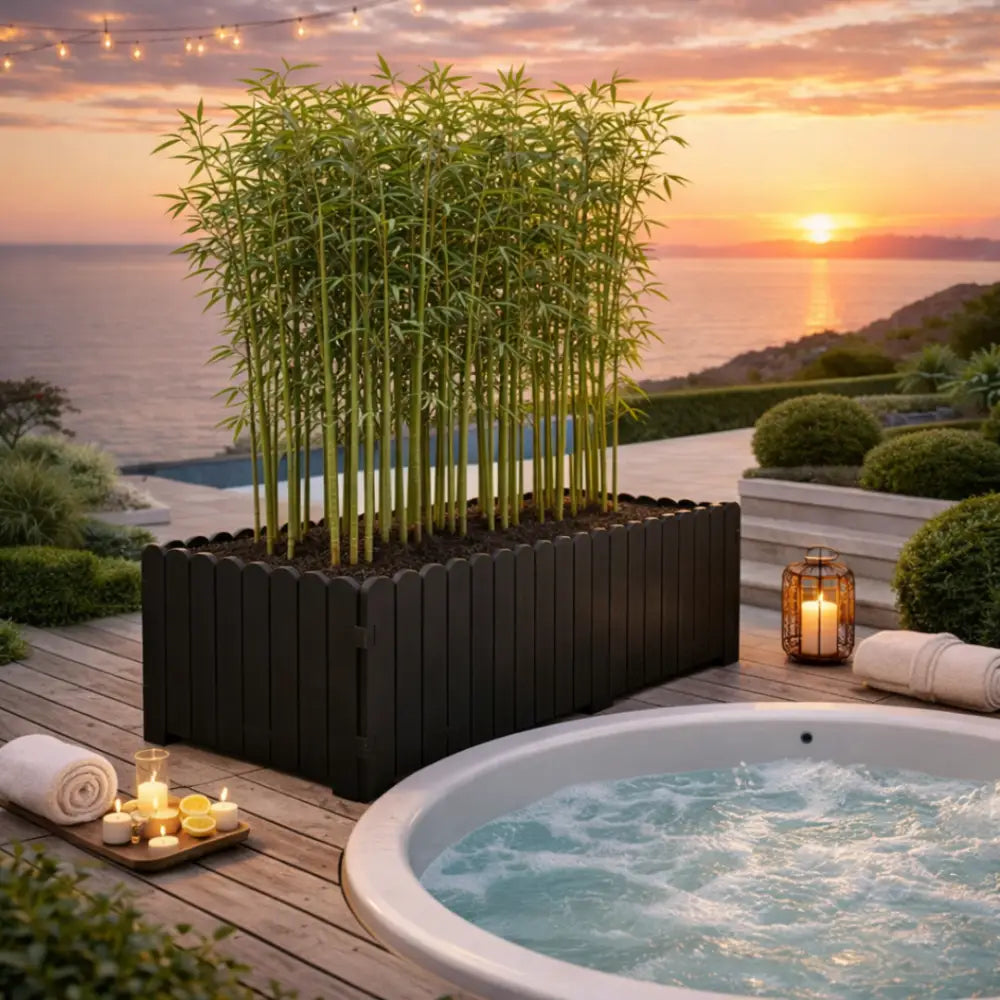 Jardinière pour bambou exterieur