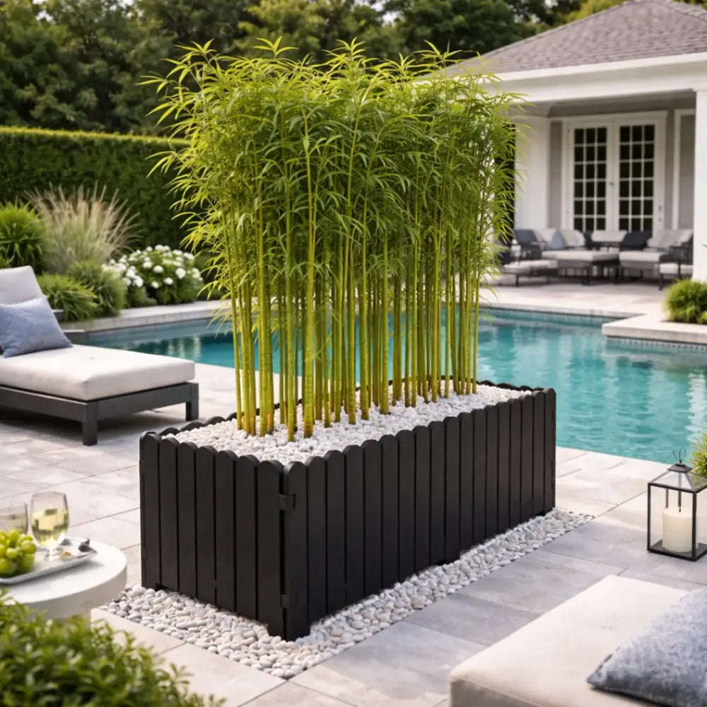 Jardinière pour bambou exterieur