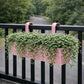 Jardinière rectangulaire à suspendre
