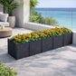 Jardinière rectangulaire grande taille 300 cm
