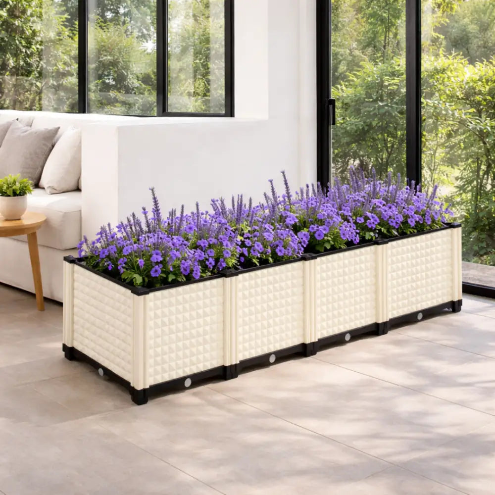 Jardinière rectangulaire grande taille