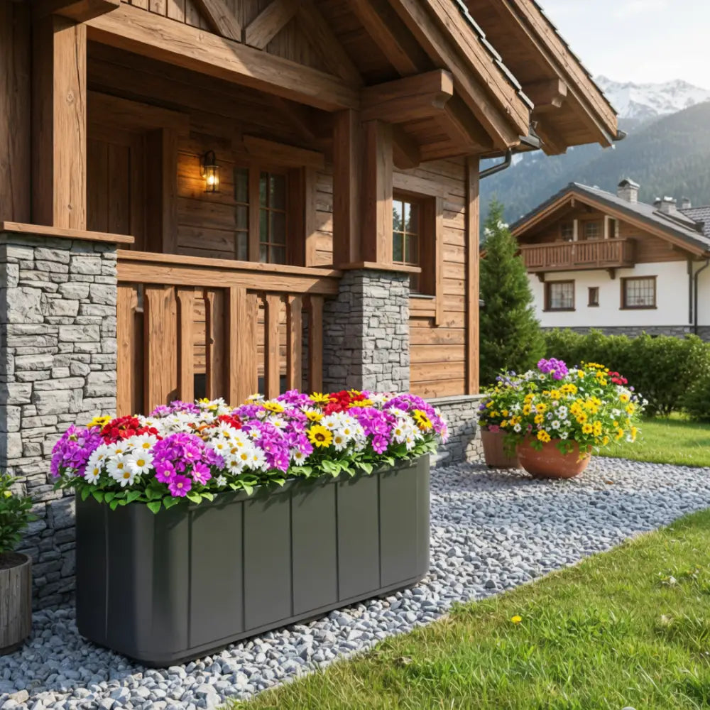 Jardinière résine grande taille