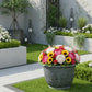 Jardinière ronde en plastique