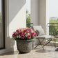 Jardinière ronde en plastique