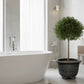 Jardinière ronde en plastique