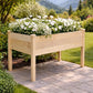 Jardinière surélevée en bois
