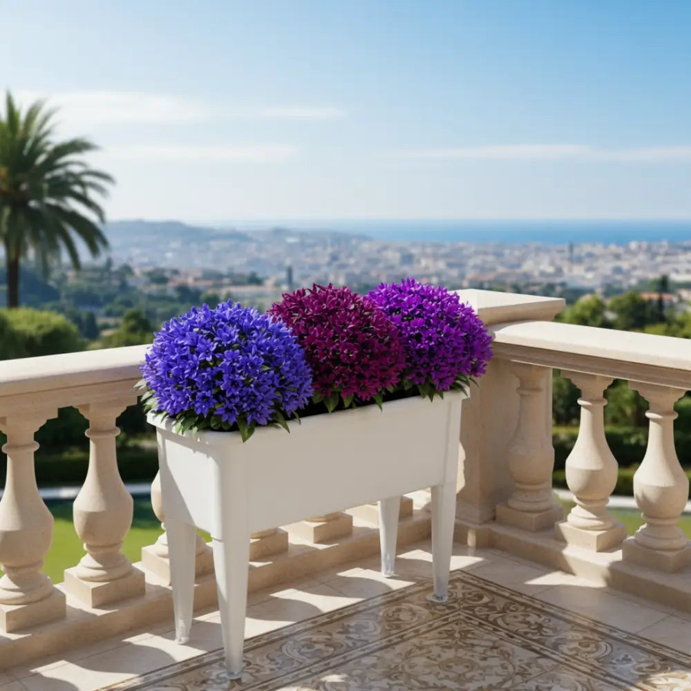 Jardinière surélevée en plastique