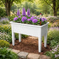 Jardinière surélevée extérieur - Blanc