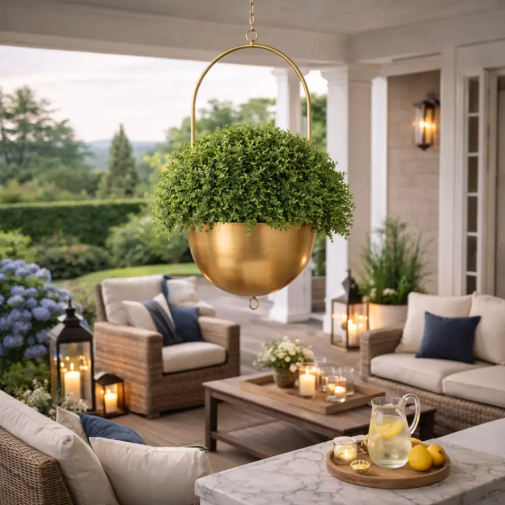 Jardinière suspendue design