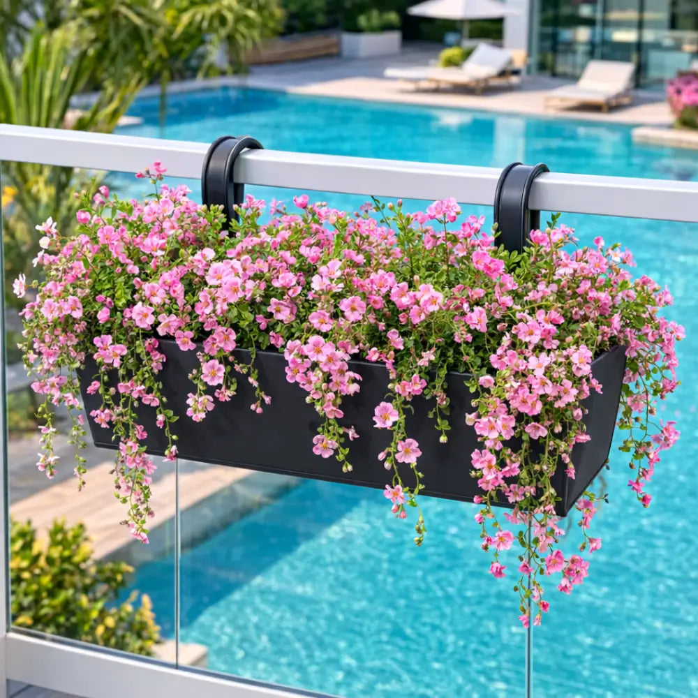 Jardinière suspendue fer forgé
