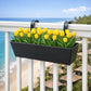 Jardinière suspendue fer forgé