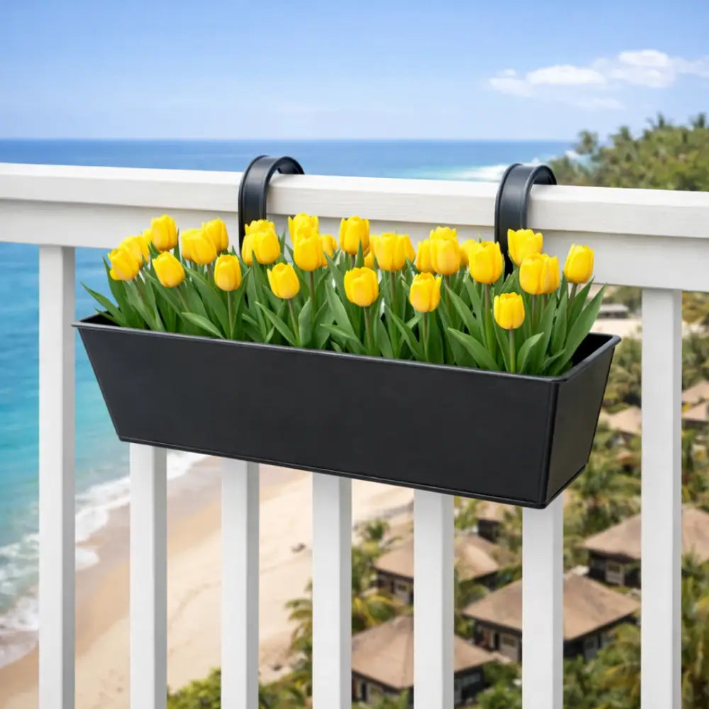 Jardinière suspendue fer forgé