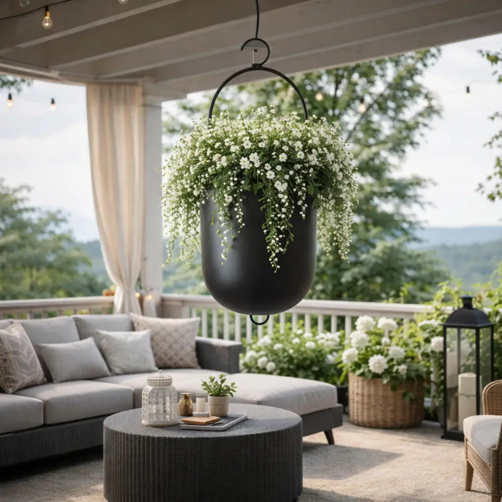Jardinière suspendue plafond
