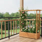 Jardinière treillis pour plantes grimpantes