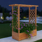 Jardinière treillis pour plantes grimpantes