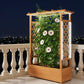 Jardinière treillis pour plantes grimpantes