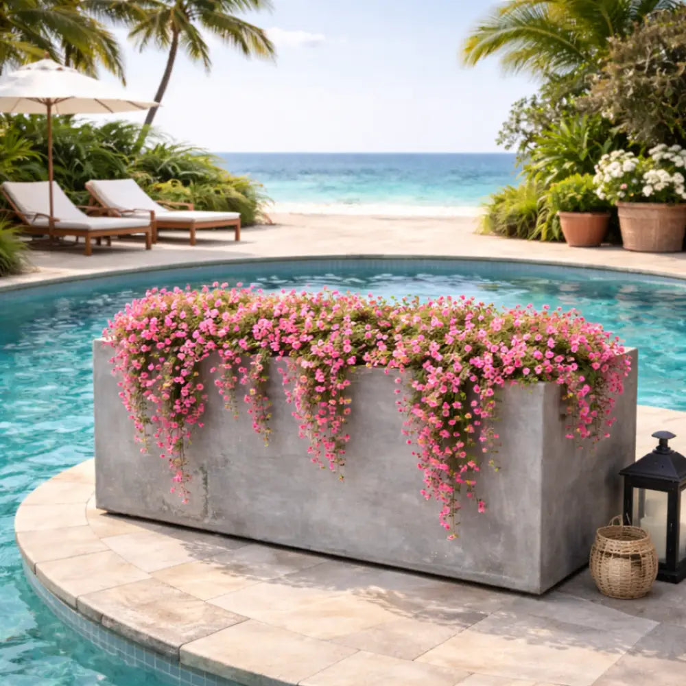 Jardinière xxl béton