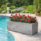 Jardinière xxl béton