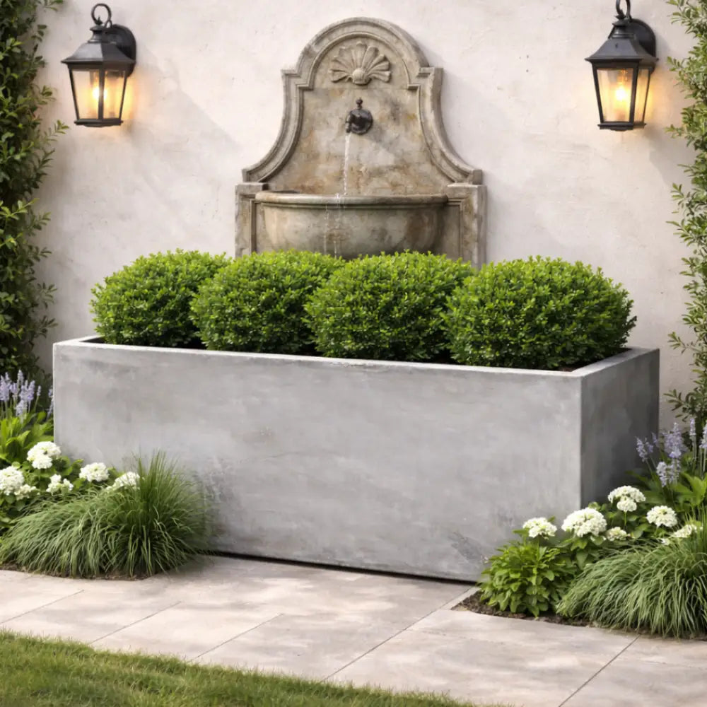 Jardinière xxl béton