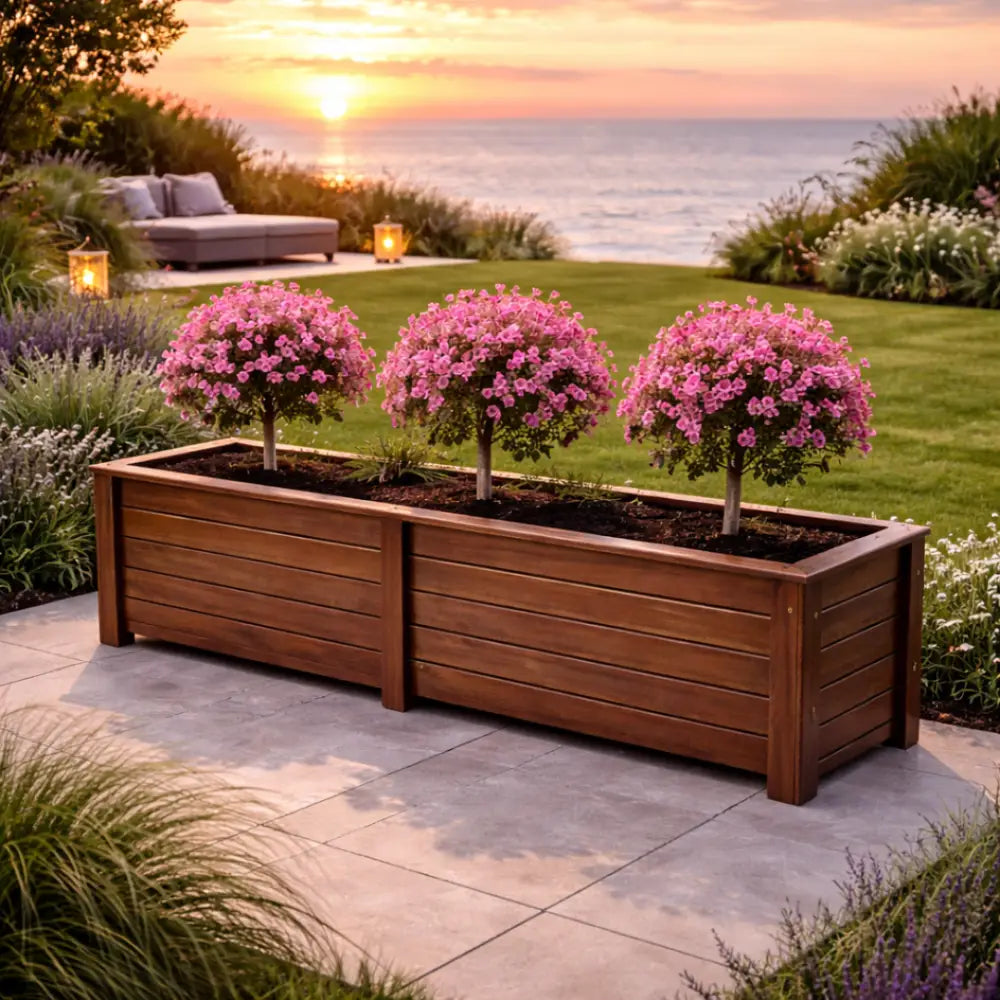 Jardinière xxl bois