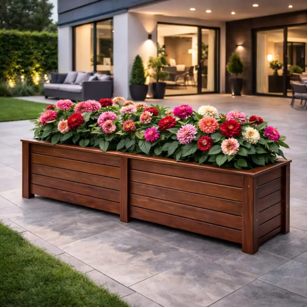 Jardinière xxl bois