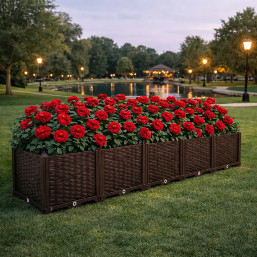 Jardinière xxl plastique