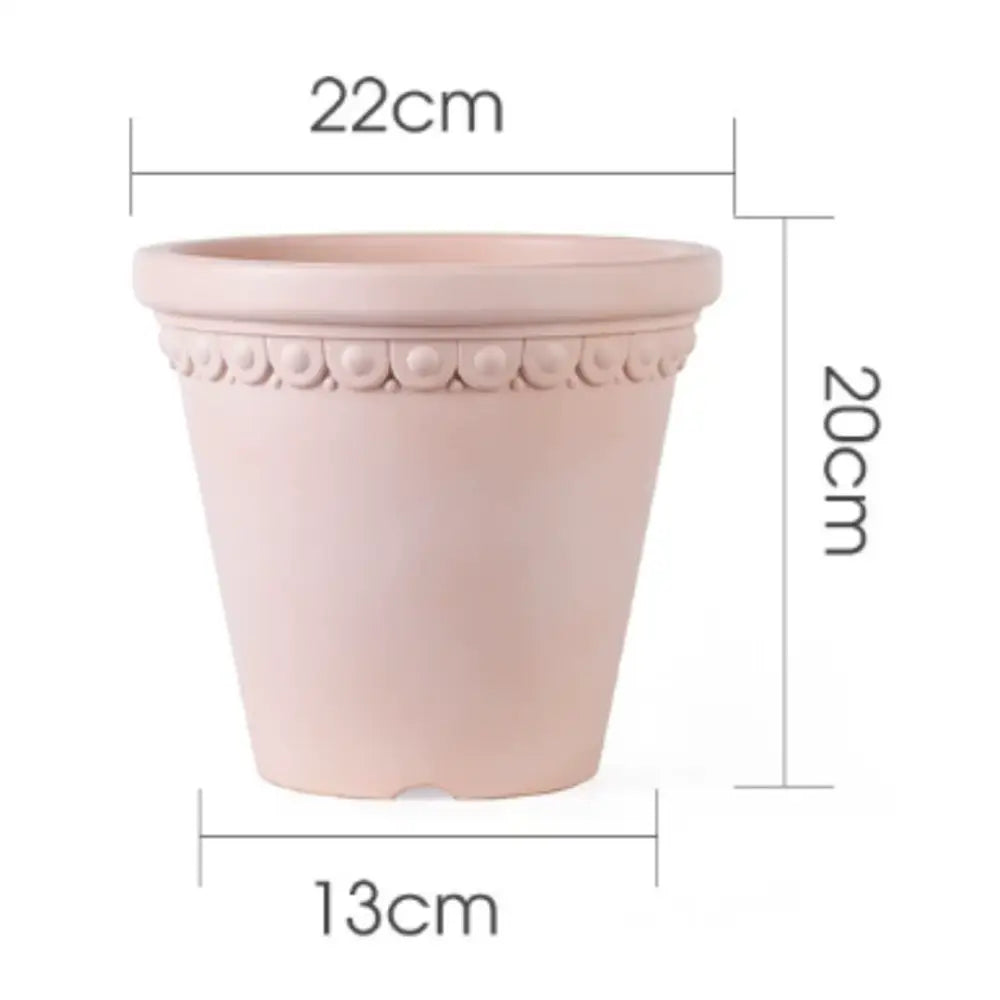 Lot pot de fleur plastique
