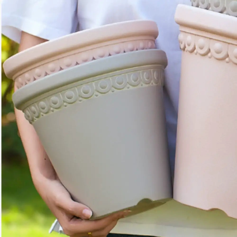 Lot pot de fleur plastique