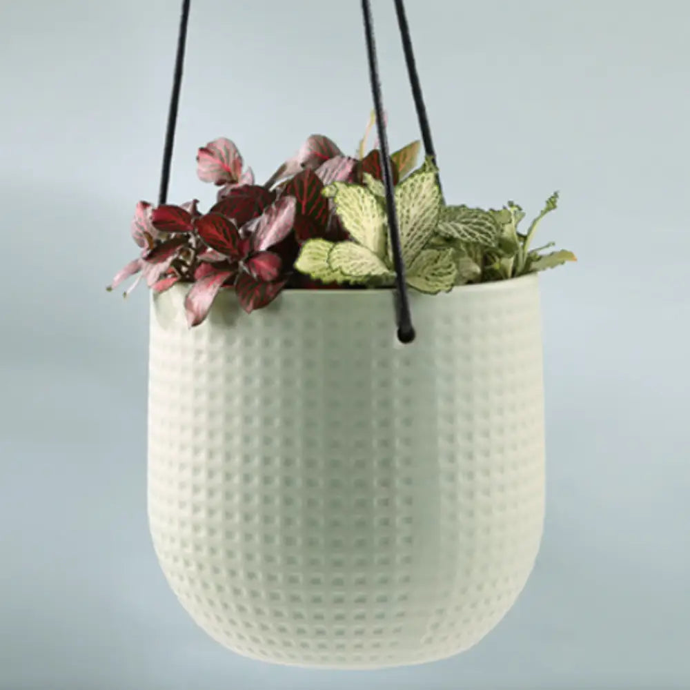 Petit pot de fleur à suspendre - Vert