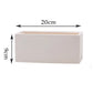 Petit pot de fleur rectangulaire