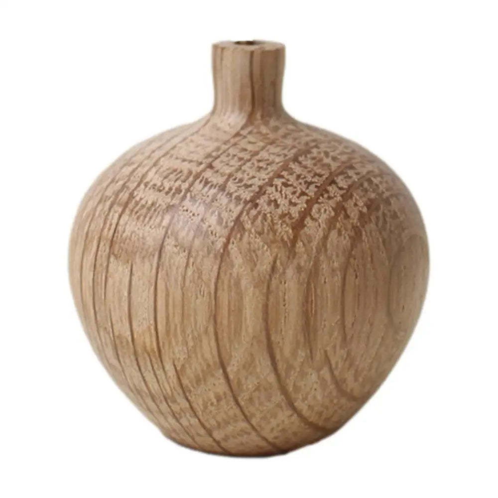 Petit vase en bois - C