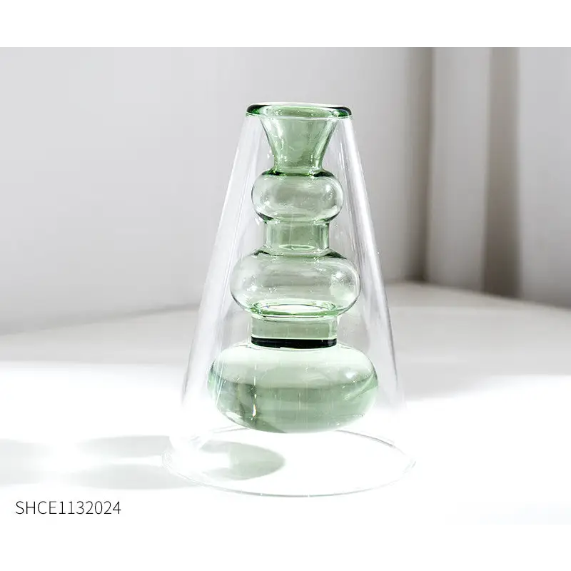 Petit vase en verre - Vert