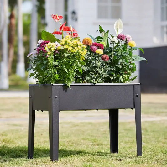 Petite jardinière sur pied