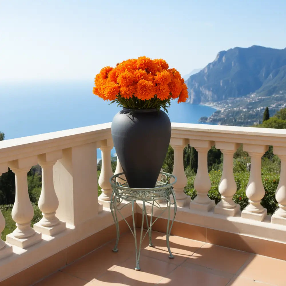 Porte plante en fer forgé ancien