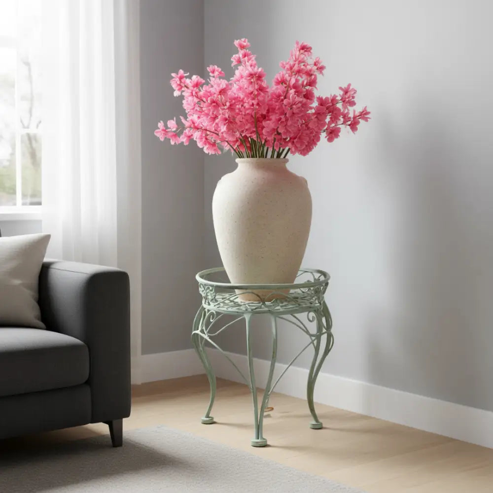 Porte plante en fer forgé ancien