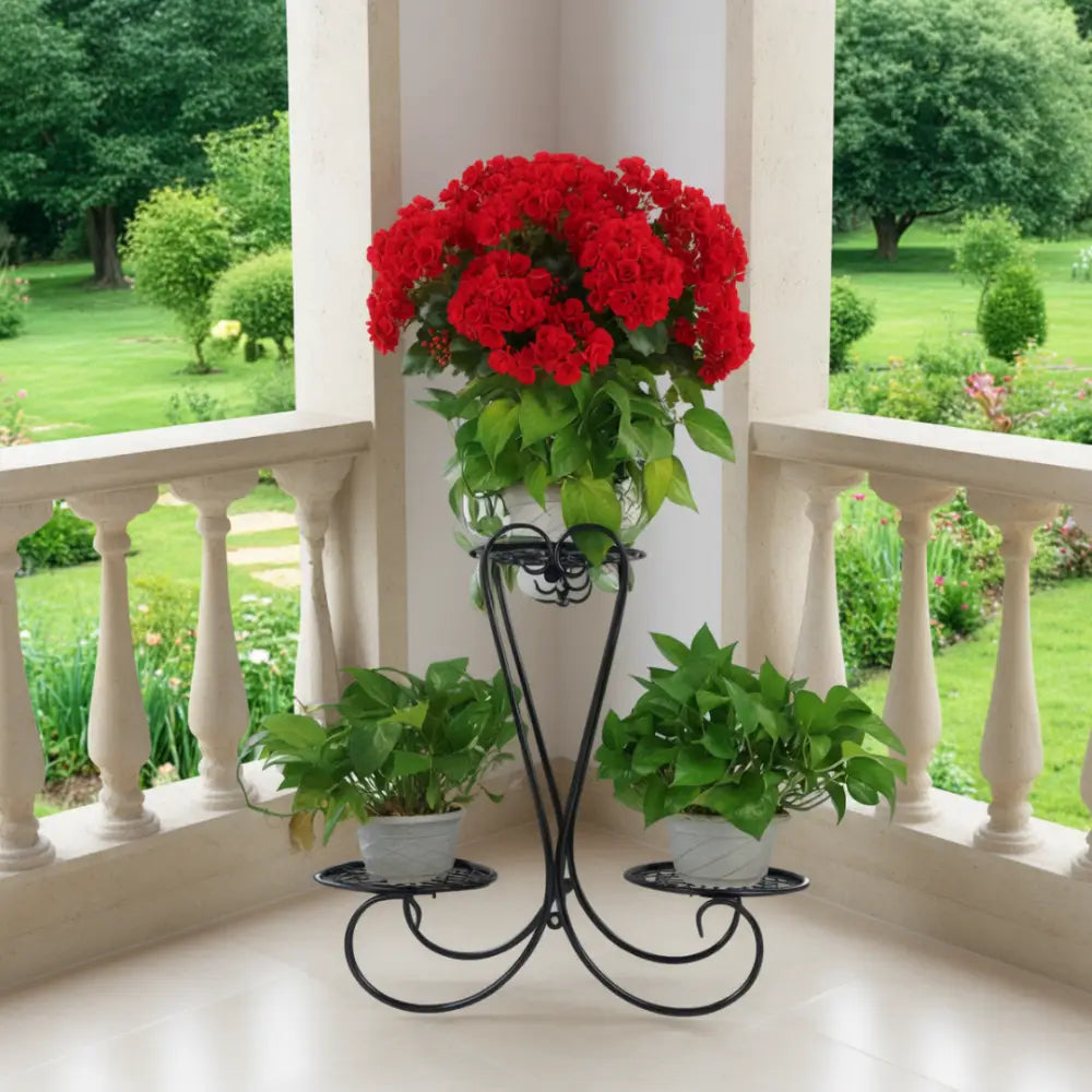 Porte plante fer forgé pas cher