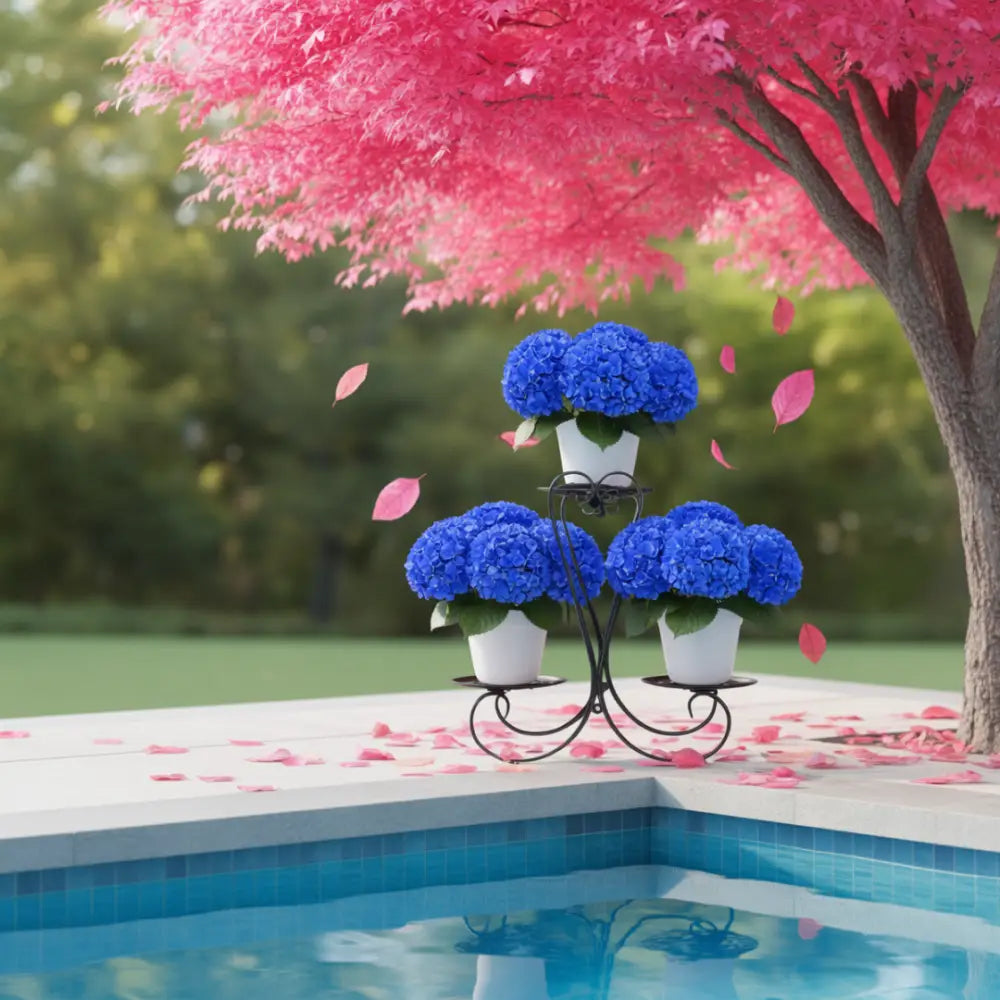 Porte plante fer forgé pas cher