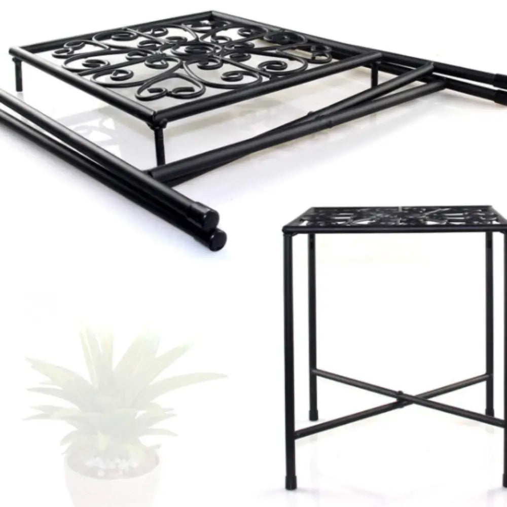 Porte plante metallique